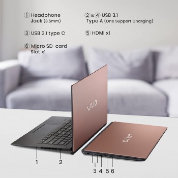 Laptop Vaio SE14 NP14V3IN033P (Intel Core i5 1135G7/ 8GB DDR4/512GB SSD/FHD/1Y)