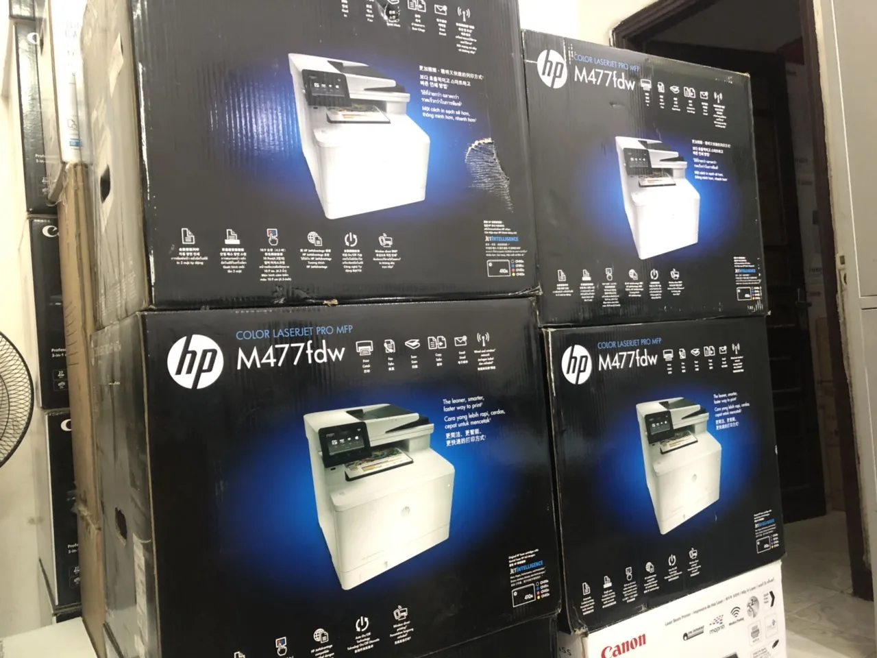 Máy in HP Color LaserJet Pro MFP M477fdn (CF378A)