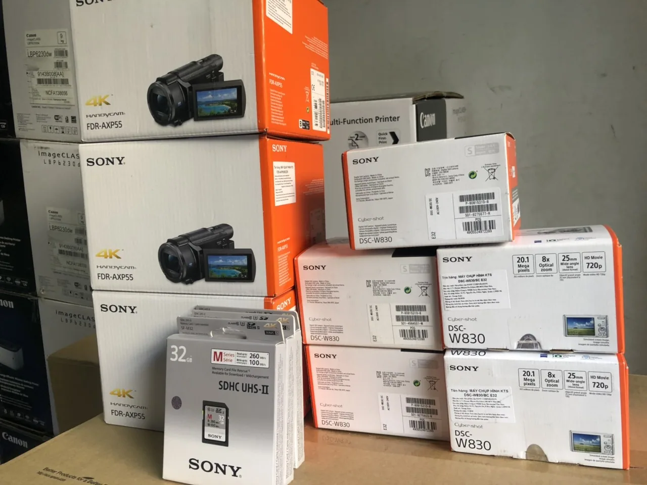 Máy ảnh kỹ thuật số Sony Cyber shot DSC-W830 - 20.1 MP